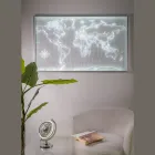 Planisfério de parede iluminado Amaris, feito de plexiglass, fabricado na Itália. Viadurini