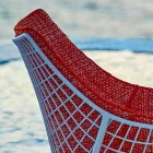 Varaschin Summer Set poltrona de balanço para jardim em aço e madeira Viadurini