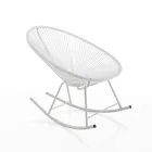 Poltrona de balanço interna e externa em metal - Elio Viadurini