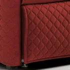 Cadeira elevatória com 2 motores e funções de elevação/relaxamento/cama fabricada na Itália - Giorgia Viadurini