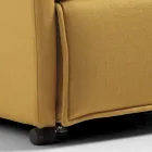 Poltrona elevatória com funções de elevação, relaxamento e cama Made in Italy - Talita Viadurini