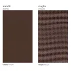 Poltrona Externa de Canto Direito em Alumínio e Alças Made in Italy - Juliediv Viadurini