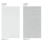 Poltrona de canto esquerdo ao ar livre em alumínio e alças fabricadas na Itália - Juliediv Viadurini