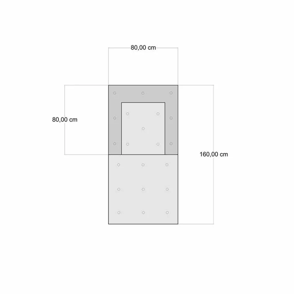 Poltrona de espreguiçadeira de design étnico em veludo cinza ou azul - fibra Viadurini