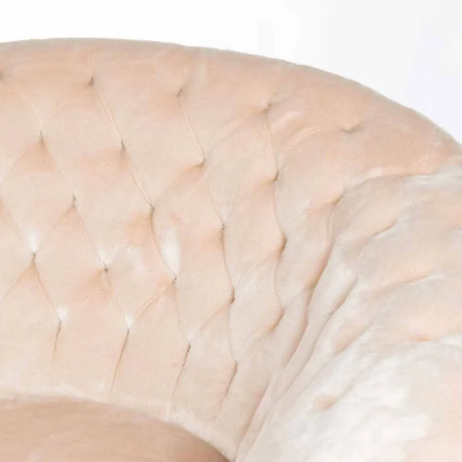 Balma capitonnè poltrona clássica de pele sintética Viadurini