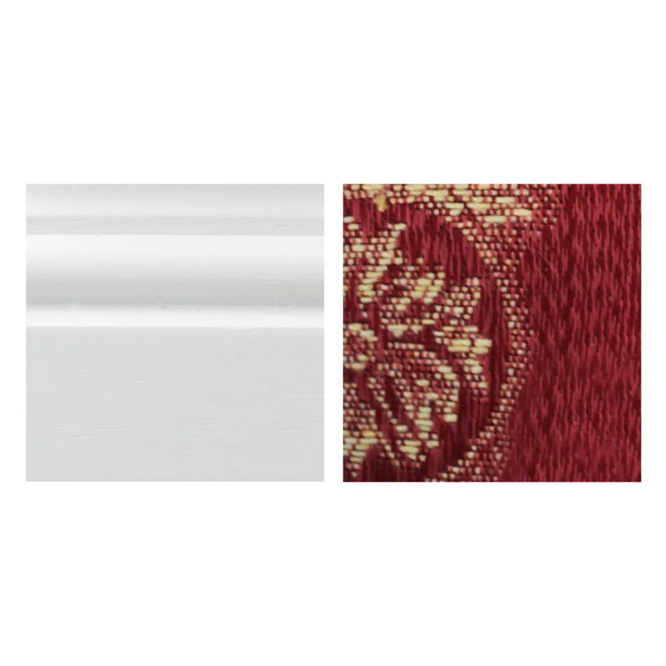 Poltrona com Braços e Estrutura em Madeira Lacada Branca Made in Italy - Gato Viadurini