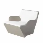 Poltrona com braços Slide Kami Design moderno made in Italy Viadurini