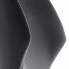 Poltrona com Estrutura em Aço e Assento em Couro Ecografite Fabricado na Itália - Reggio Viadurini