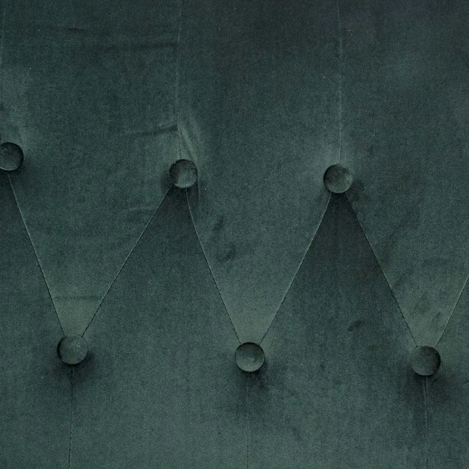 Poltrona com Estrutura Ajustável em Aço Cromado e Veludo - Giulia Viadurini