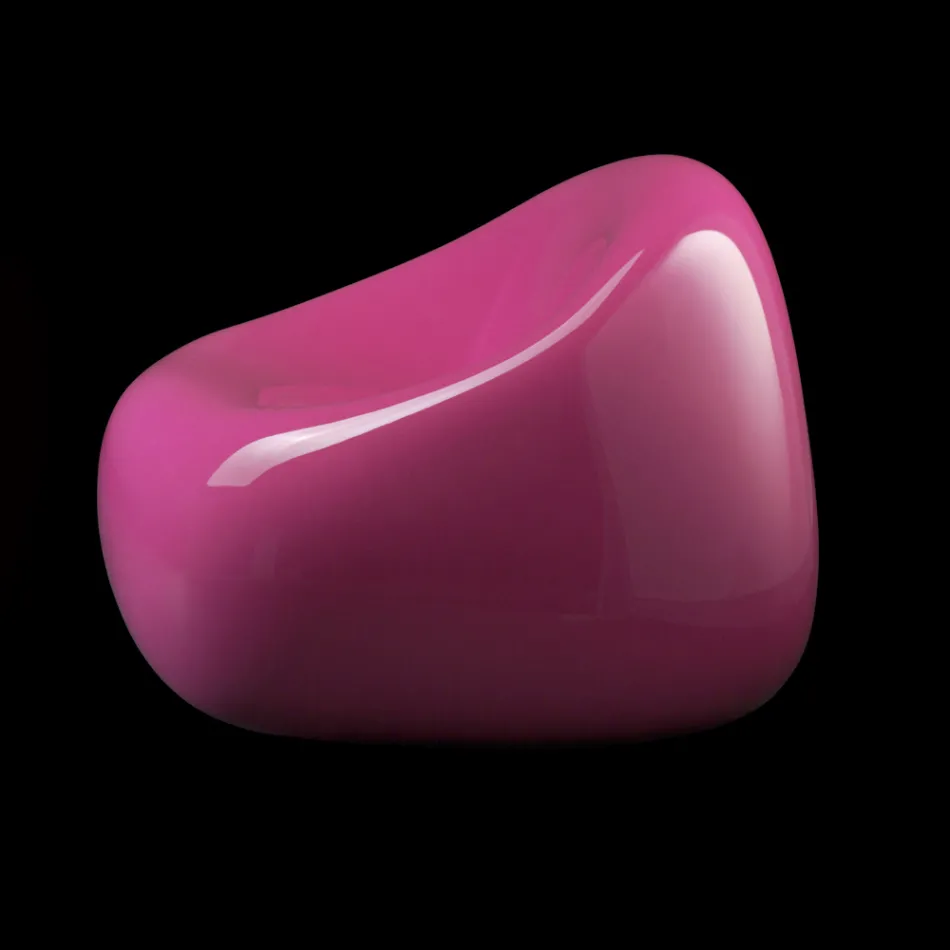 Poltrona Exterior Design em Polietileno Colorido Fabricado na Itália - Ervin Viadurini