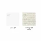 Poltrona externa estofada de design branco e moderno - Samurai by Myyour Viadurini