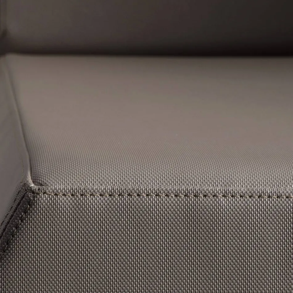 Poltrona de exterior em polietileno com almofada Made in Italy - Chiabotto Viadurini