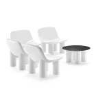 Poltrona Outdoor em Polietileno com Almofada Made in Italy - Freccia Viadurini