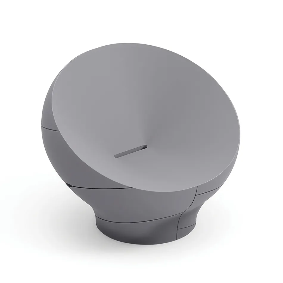 Poltrona de exterior em polietileno disponível em várias cores - Toalha Viadurini