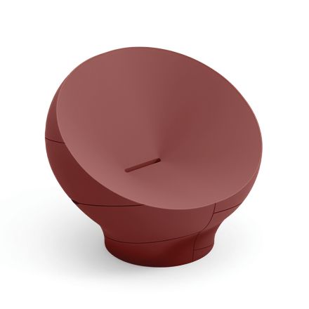 Poltrona de polietileno para uso externo, disponível em várias cores - Toalha Viadurini