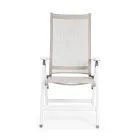 Poltrona Exterior Reclinável com Estrutura em Alumínio, Homemotion - Ursula Viadurini