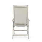 Poltrona Exterior Reclinável com Estrutura em Alumínio, Homemotion - Ursula Viadurini