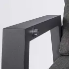 Poltrona Reclinável Exterior em Tecido e Alumínio, 2 Peças - Nathy Viadurini