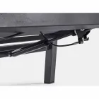 Poltrona Reclinável Exterior em Tecido e Alumínio, 2 Peças - Nathy Viadurini