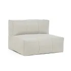 Poltrona Outdoor Forrada em Tecido Removível, Homemotion - Lydia Viadurini