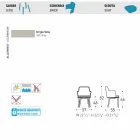 Design Varaschin Emma poltrona ao ar livre em alumínio e tecido Viadurini