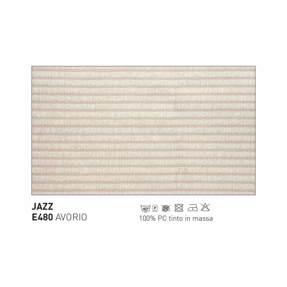 Design Varaschin Emma poltrona ao ar livre em alumínio e tecido Viadurini