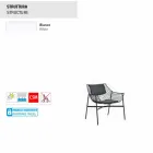 Varaschin Summer outdoor armchair Design em aço branco Viadurini