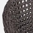 Poltrona de Jardim com Pernas de Teca e Assento em Tecido, Homemotion - Chantall Viadurini