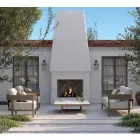 Cadeira de jardim com estrutura de madeira de teca feita na Itália - Briga Viadurini