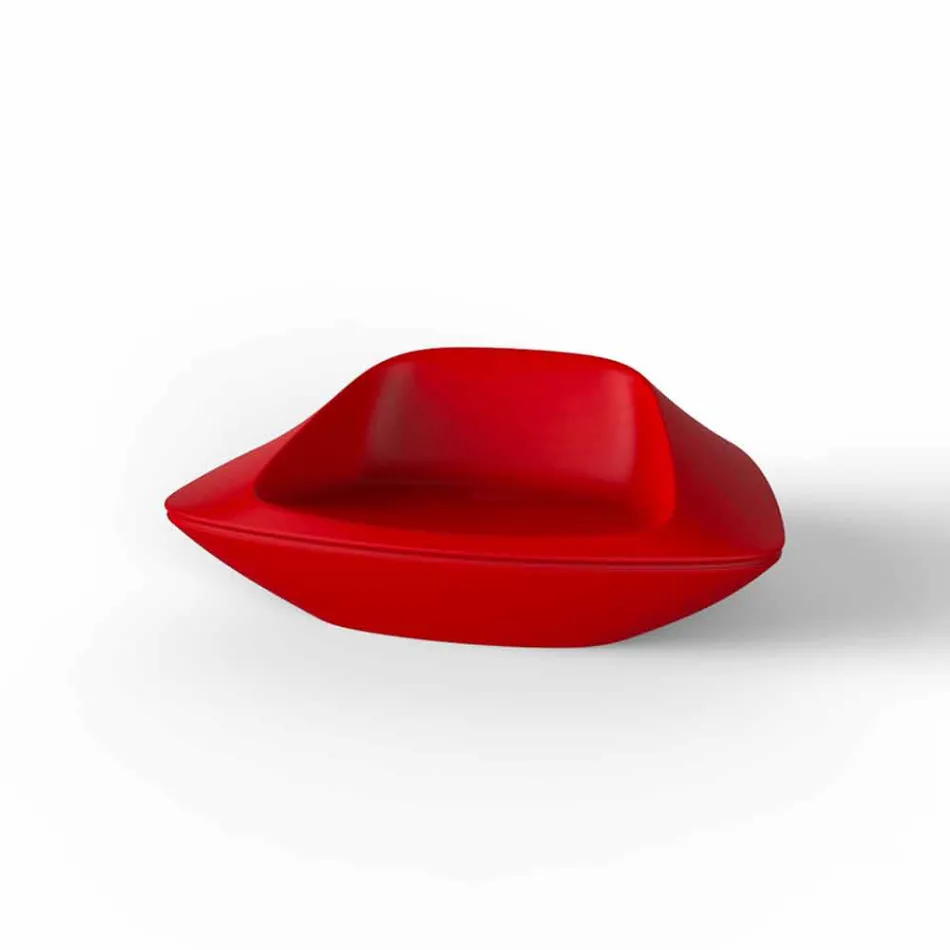 Poltrona de jardim de polietileno design contemporâneo Ufo by Vondom Viadurini