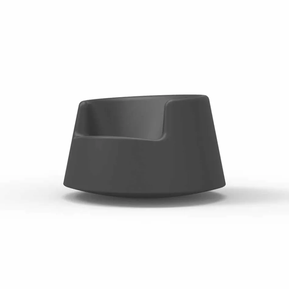 Poltrona de jardim design moderno Roleta Vondom em polietileno Viadurini