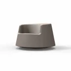 Poltrona de jardim design moderno Roleta Vondom em polietileno Viadurini