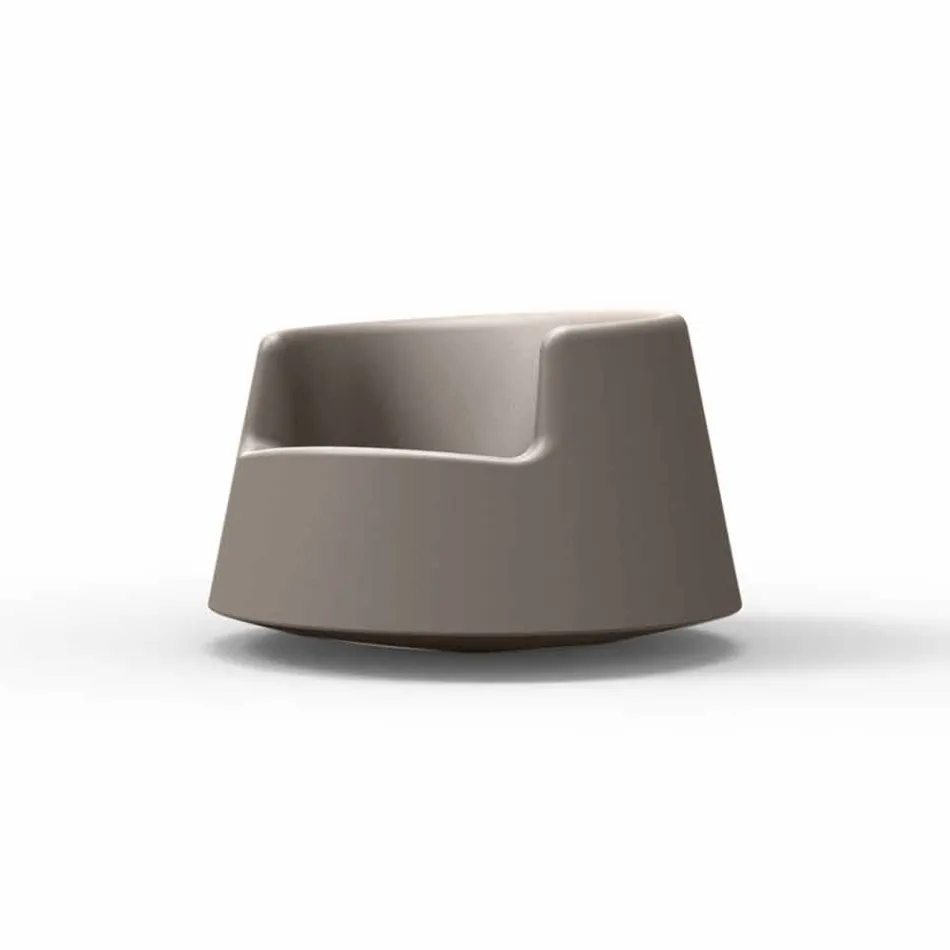 Poltrona de jardim design moderno Roleta Vondom em polietileno Viadurini