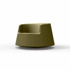 Poltrona de jardim design moderno Roleta Vondom em polietileno Viadurini