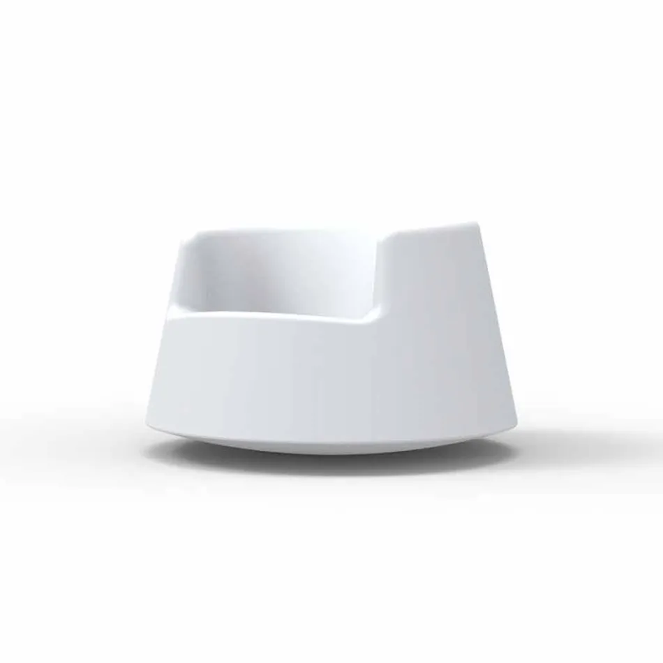 Poltrona de jardim design moderno Roleta Vondom em polietileno Viadurini