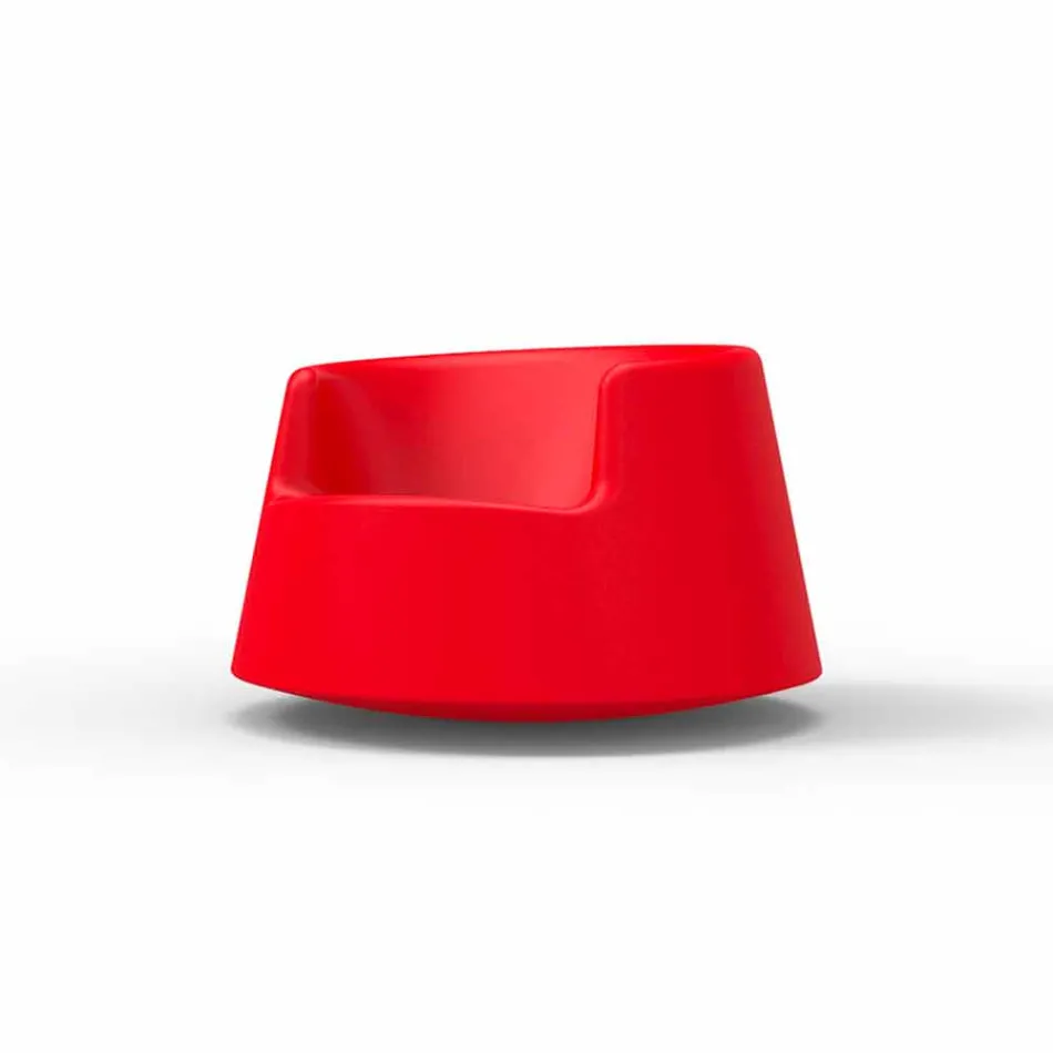 Poltrona de jardim design moderno Roleta Vondom em polietileno Viadurini