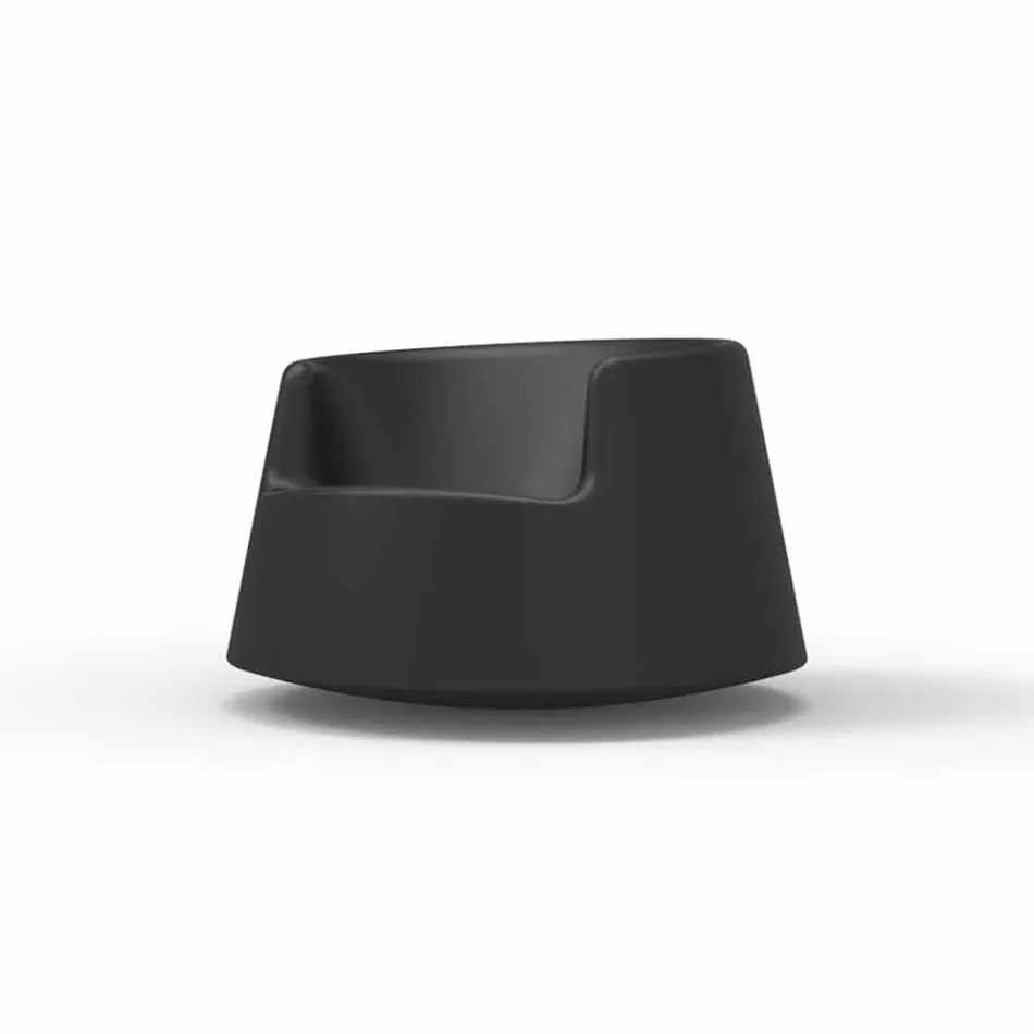 Poltrona de jardim design moderno Roleta Vondom em polietileno Viadurini