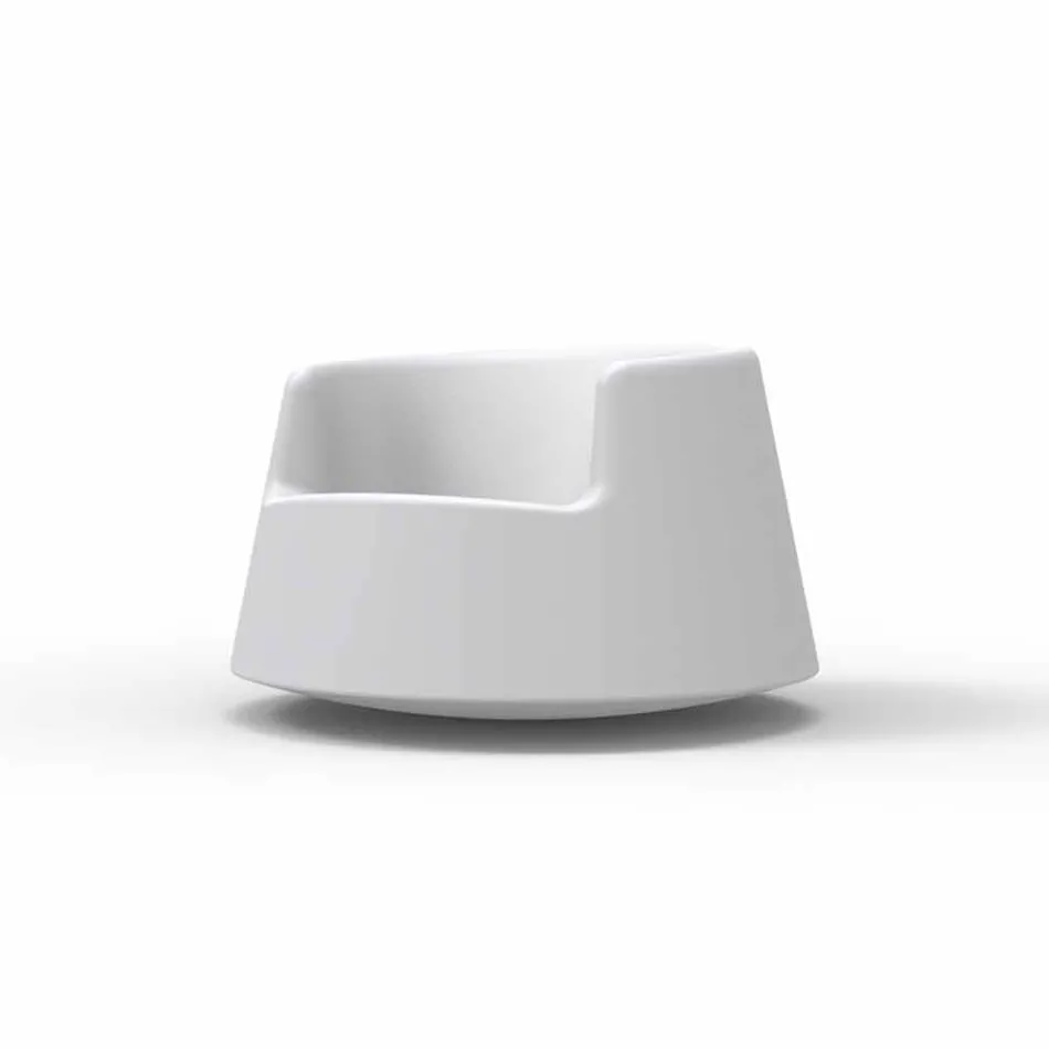 Poltrona de jardim design moderno Roleta Vondom em polietileno Viadurini