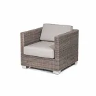 Poltrona mão tecido design jardim Elsa Viadurini