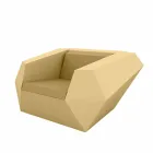 Poltrona de jardim Faz by Vondom design moderno em polietileno Viadurini