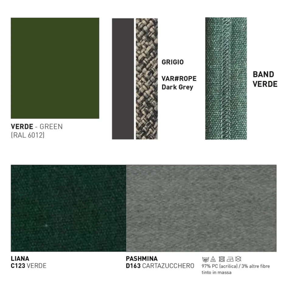 Poltrona de jardim de alumínio feita na Itália - Emmacross por Varaschin Viadurini