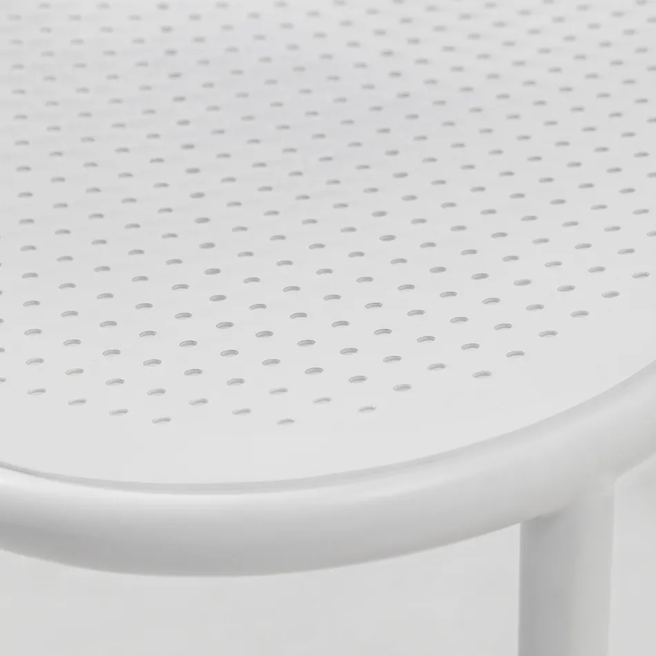 Poltrona de Jardim em Metal Pintado Made in Italy 2 Peças - Synergy Viadurini