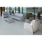 Pezzettina by Vondom poltrona de jardim de polietileno, design Viadurini