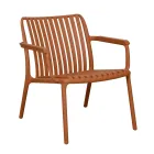 Cadeira de jardim em polipropileno com reforço em fibra de vidro - Mavren Viadurini