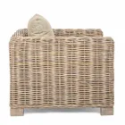 Poltrona de jardim de rattan para ambiente interno / externo - Ceará Viadurini