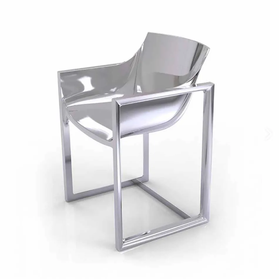 Poltrona de jardim WallStreet Vondom, polipropileno e fibra de vidro Viadurini