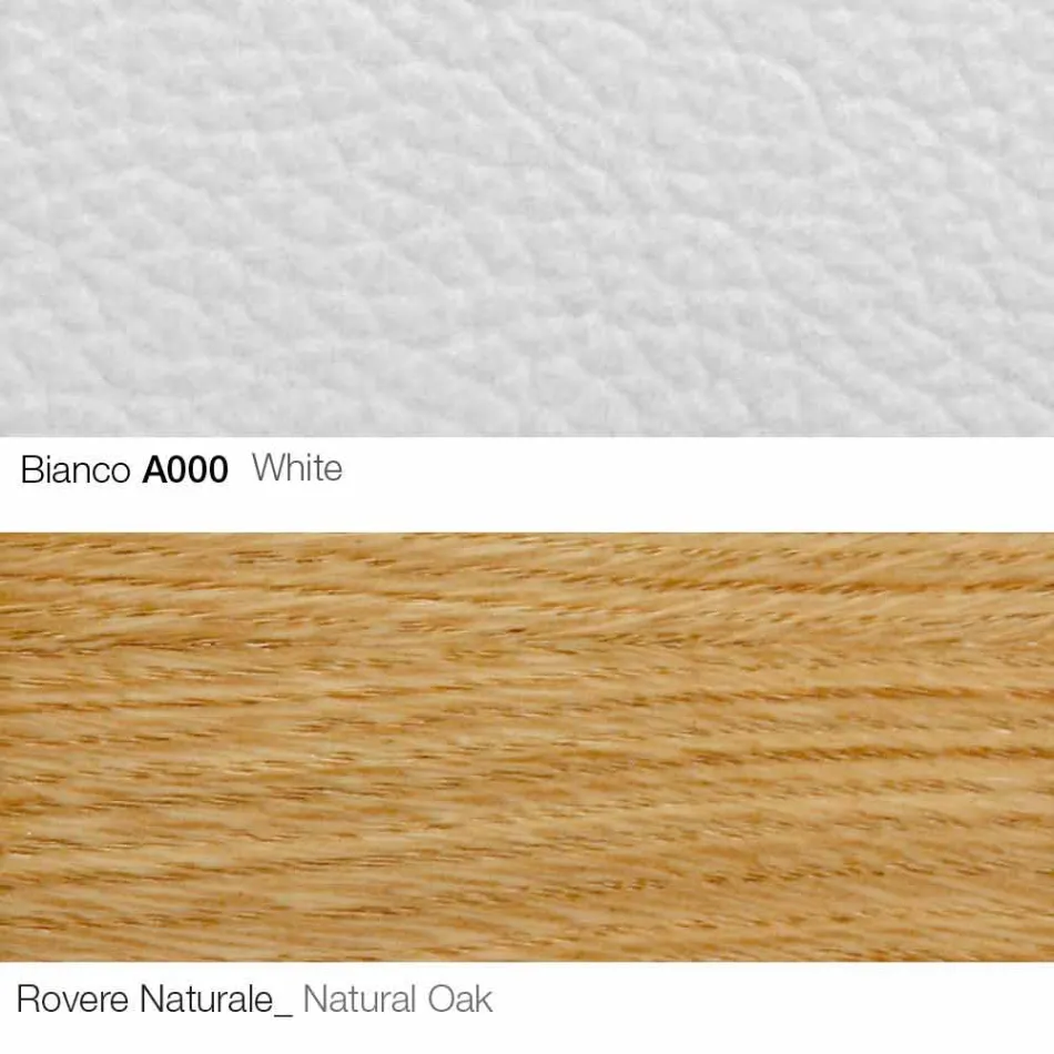 Poltrona Sala com Apoio para Pés em Couro e Madeira Made in Italy - Butterfly Viadurini