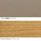 Poltrona Sala com Apoio para Pés em Couro e Madeira Made in Italy - Butterfly Viadurini