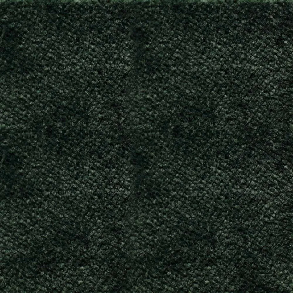 Poltrona de veludo para sala com estrutura metálica fabricada na Itália - Alasca Viadurini