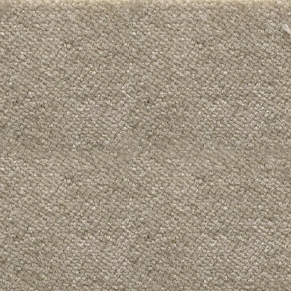 Poltrona de veludo para sala com estrutura metálica fabricada na Itália - Alasca Viadurini